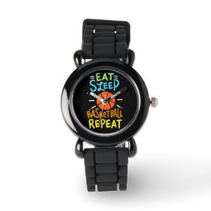Basketball - Eat Sleep Basketball Repeat Watch