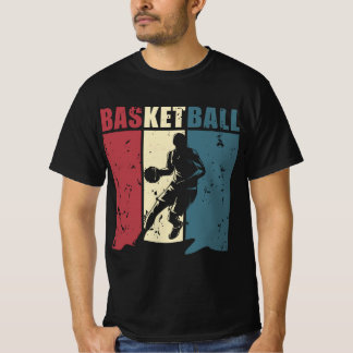 Basketball Energy – Dynamic Player Silhouette T-Shirt