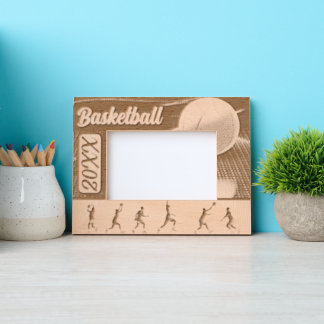 Basketball Engraved Frames