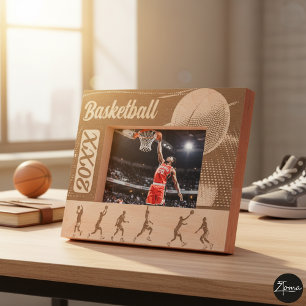 Basketball Engraved Frames