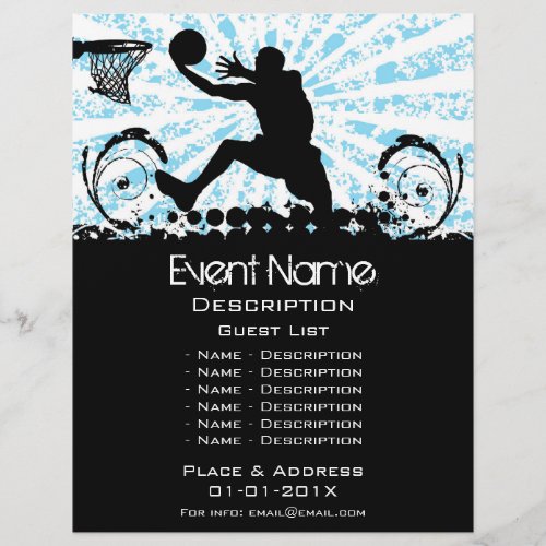 Basketball Event Promotion Flyer