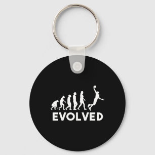 Basketball Evolution Men Women Boys Girls Kids Bak Keychain