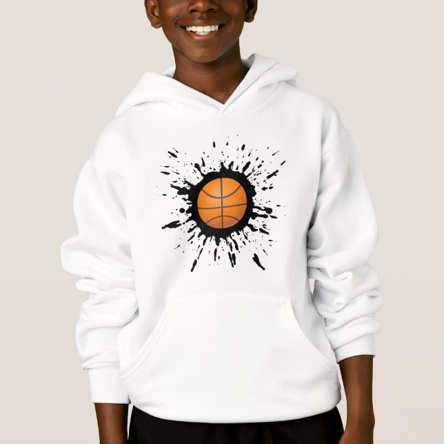 Basketball Explosion Hoodie (Front)