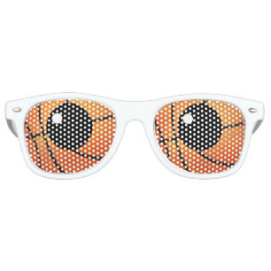 Basketball Eyes Sports Gift Retro Sunglasses