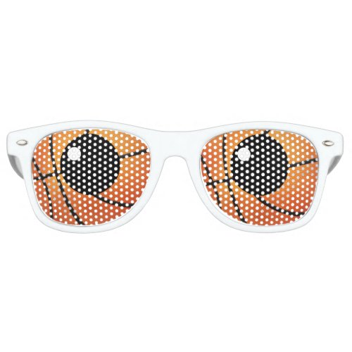 Basketball Eyes  Sports Gift Retro Sunglasses
