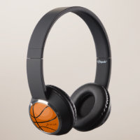 Basketball Fan Custom Name Headphones