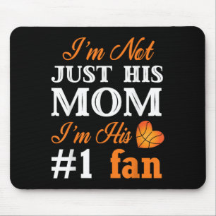 Basketball Fan Mom Quote Shirt Mothers Day Gift Fo Mouse Pad