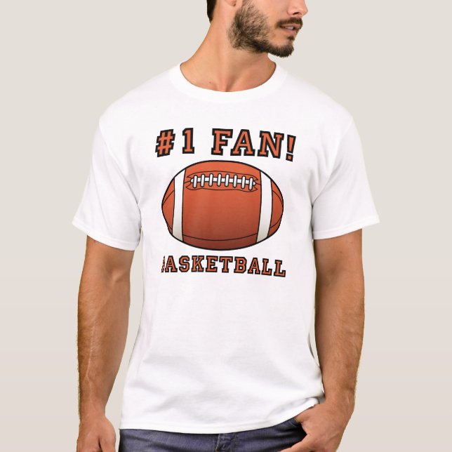 Basketball Fan Not T-Shirt (Front)