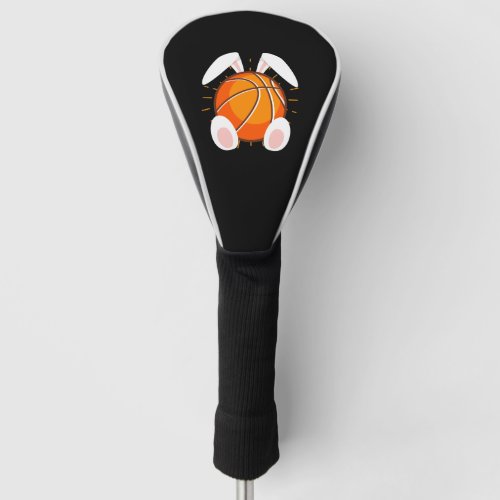 Basketball fans Easter Bunny Happy Easter  Golf Head Cover