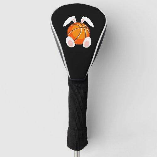 Basketball fans Easter Bunny Happy Easter Golf Head Cover