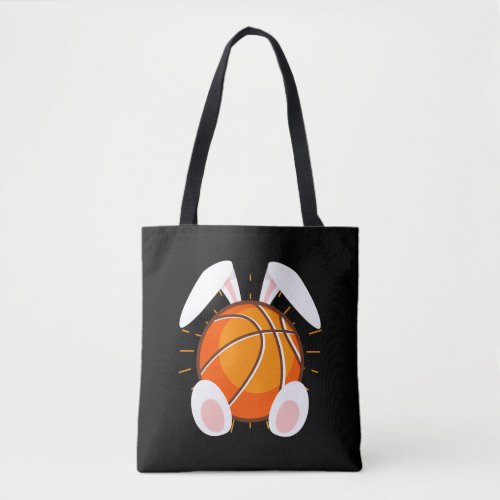 Basketball fans Easter Bunny Happy Easter  Tote Bag