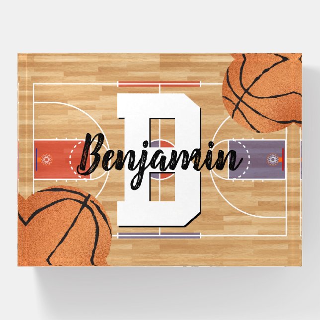 Basketball Fans  Paperweight (Front)