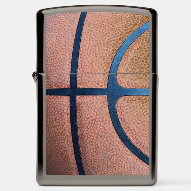Basketball Fans Sports Theme Zippo Lighter (Front)