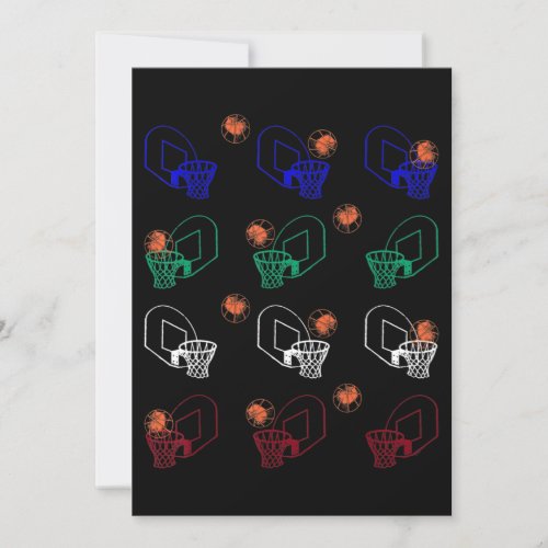 Basketball Fashion Invitation