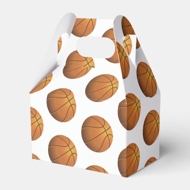 "Basketball" Favor Boxes (Front Side)