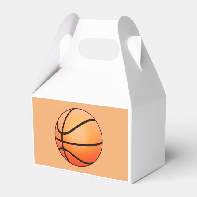 Basketball Favor Boxes (Front Side)