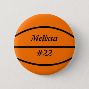Basketball Flair Button
