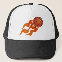 Basketball flames