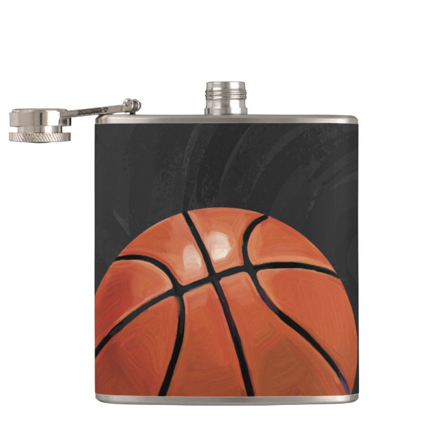 Basketball Flask (Opened)
