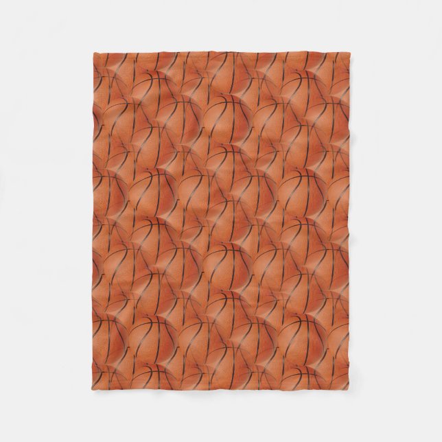 Basketball Fleece Blanket (Front)