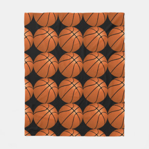 Basketball Fleece Blanket Sports Fans Athletes