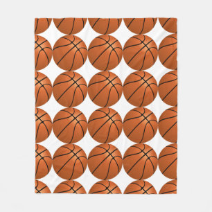 Basketball Fleece Blanket Sports Fans Athletes