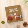 Basketball Football Golf Sports All-Star Athlete 3 Ring Binder