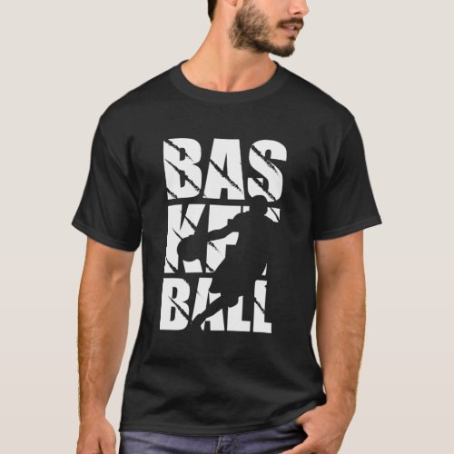 Basketball For Basketball Player And Basketball T_Shirt