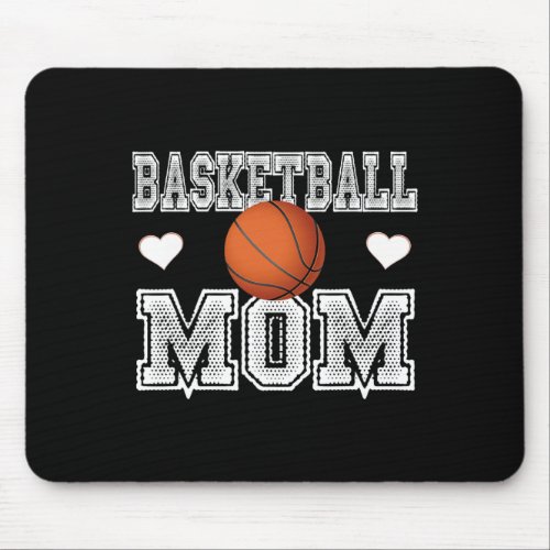 Basketball  for Moms_Basketball Mom _Love My Boys Mouse Pad