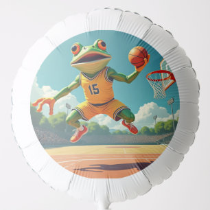 Basketball Frog helium balloon
