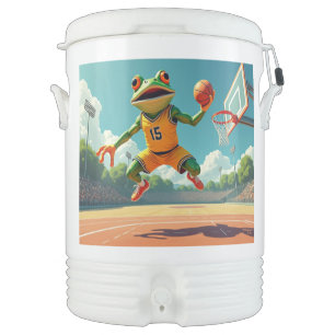 Basketball Frog Igloo beverage cooler 10 gallon