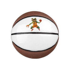Basketball Frog white mini basketball