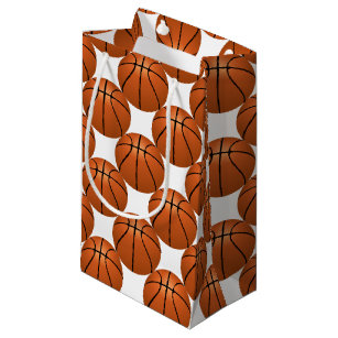 Basketball Gift Bags Zazzle Basketball Fun Small Gift Bag