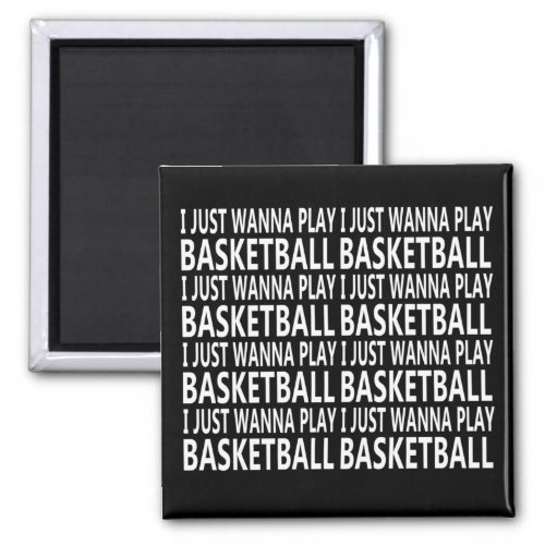 basketball funny sayings magnet