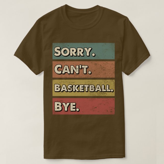 Basketball game lesson gift Perfect present T-Shirt (Design Front)