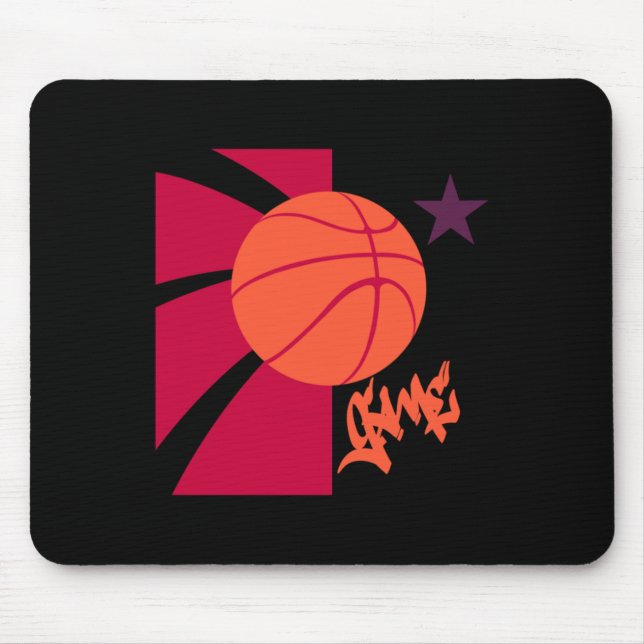 Basketball Game  Mouse Pad (Front)