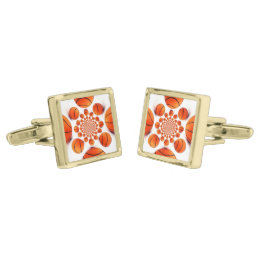 Basketball Game of champion with compassion Cufflinks