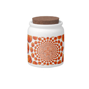 Basketball Game of Champions: Court Vision Kaleida Candy Jar