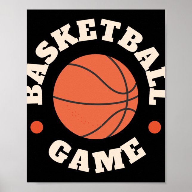 Basketball Game  Poster (Front)