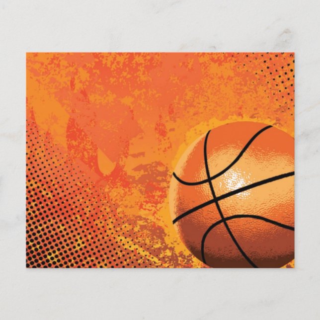 basketball game team player tournament court sport flyer (Front)