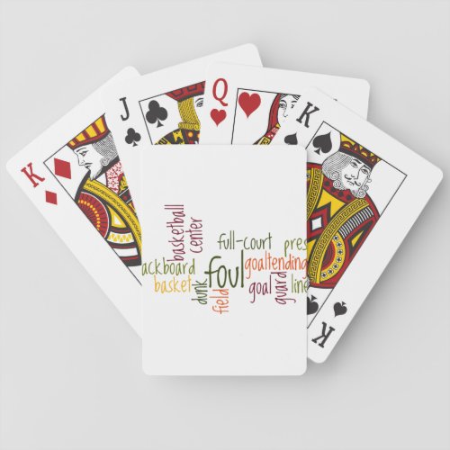 Basketball gamespng playing cards