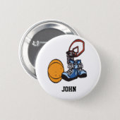 basketball gear button (Front & Back)