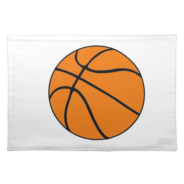 Basketball Gear Placemat