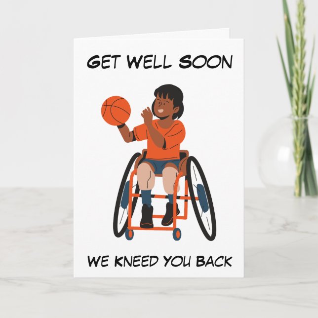 basketball get well soon cards (Front)