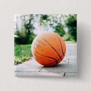 Basketball gift button