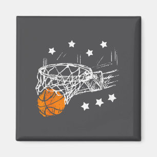 Basketball Gift For Coach Men Youth Baller Player Magnet