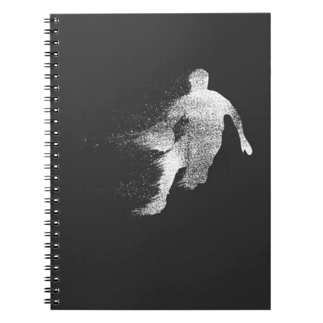 Basketball gift ideas for basketball players notebook (Front)