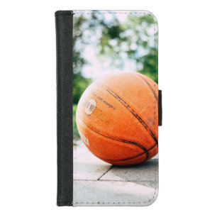 Basketball gift iPhone 8/7 wallet case