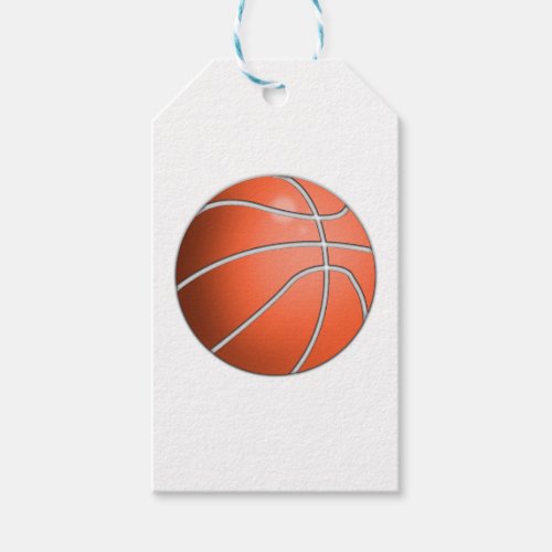 Basketball Gift Tags