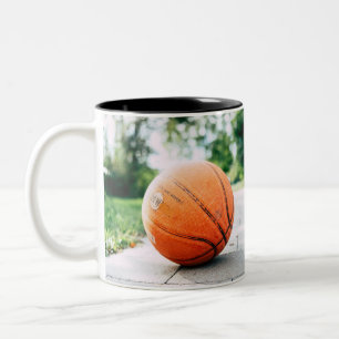 Basketball gift Two-Tone coffee mug